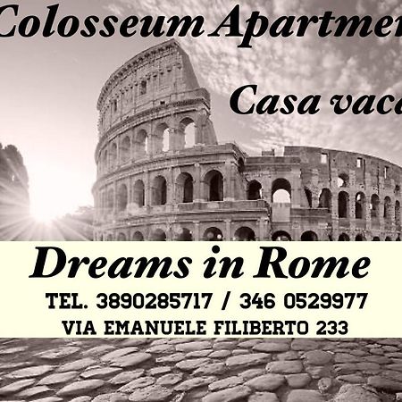Dreams In Rome - Colosseum Apartment ภายนอก รูปภาพ